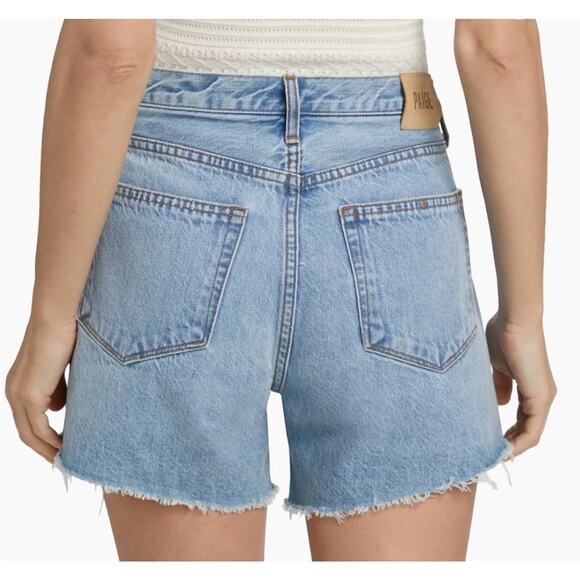 Paige Archie High Rise Relaxed In Vintage Inspired Denim Shorts Size 28 - Picture 6 of 9